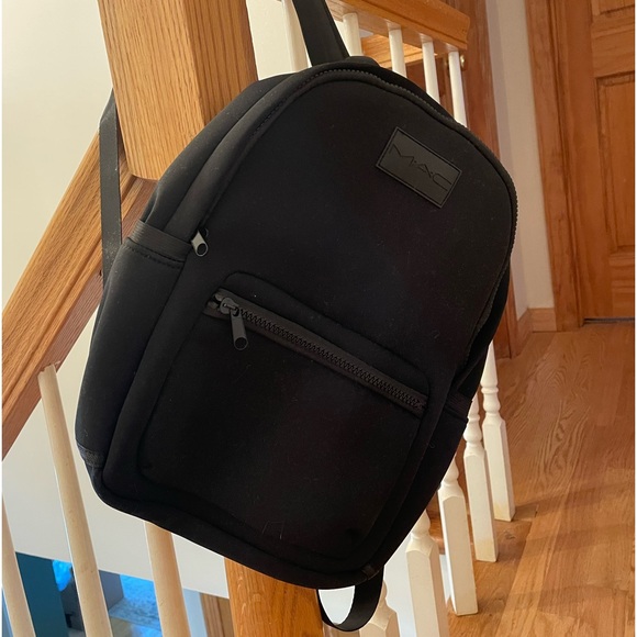 NWOT MAC Cosmetics black neoprene backpack🔥‼️ - Picture 2 of 2